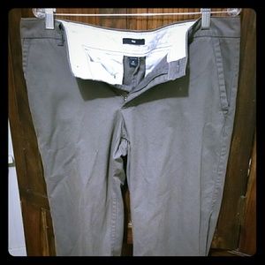 Gap khakis size 10 in gray
